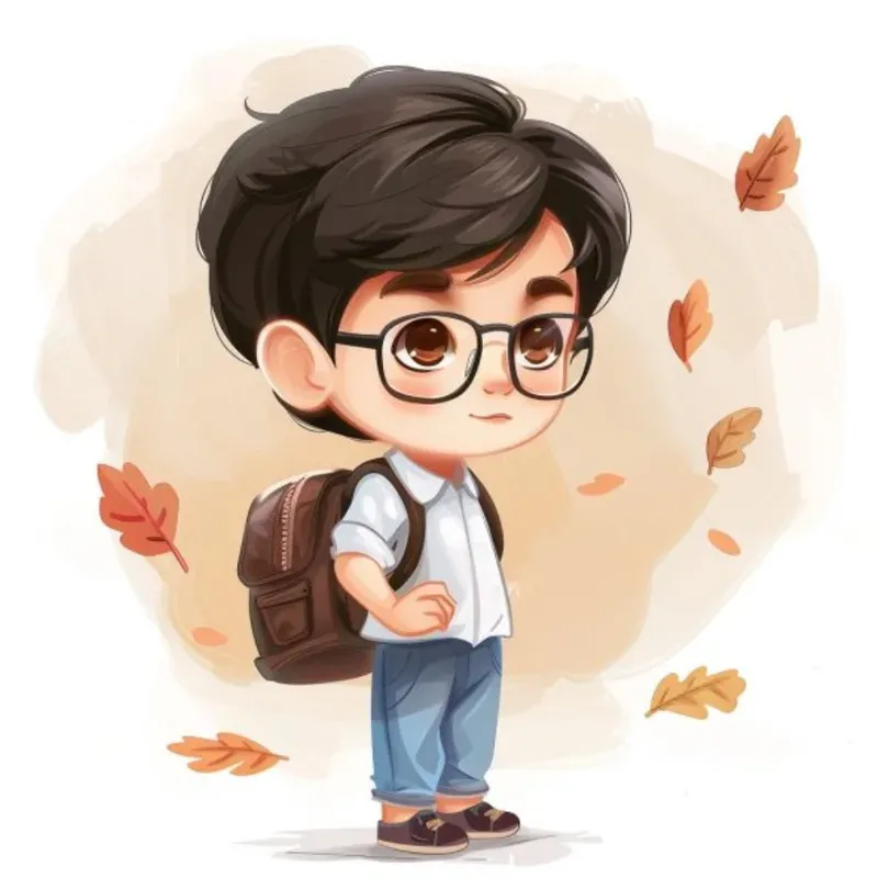 ảnh chibi học sinh 25