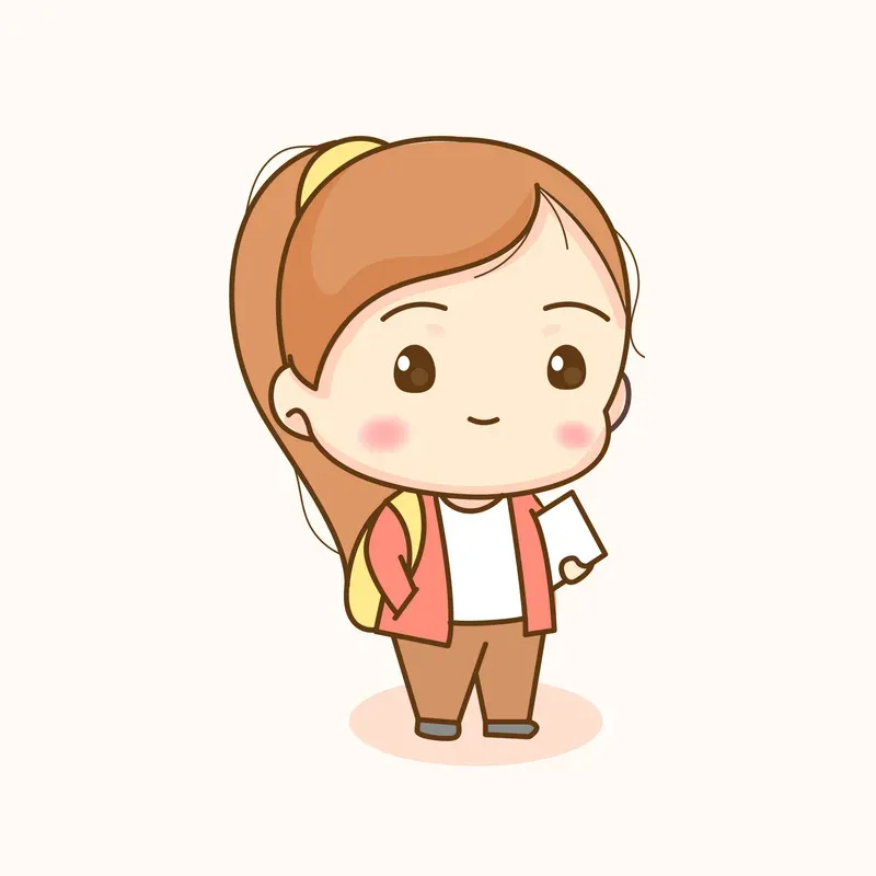 ảnh chibi học sinh 33