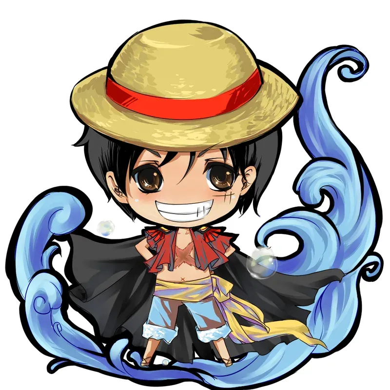 ảnh chibi luffy 2