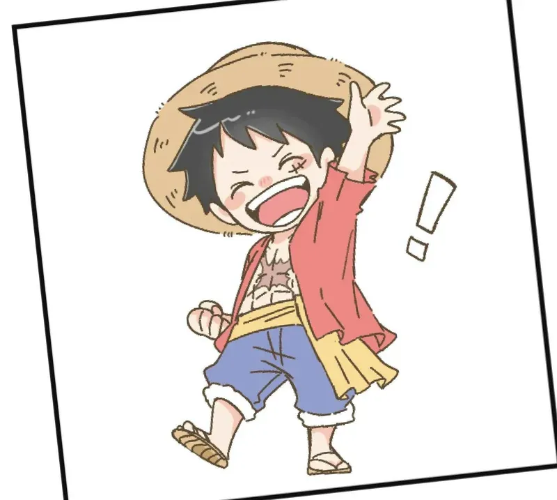 ảnh chibi luffy 6