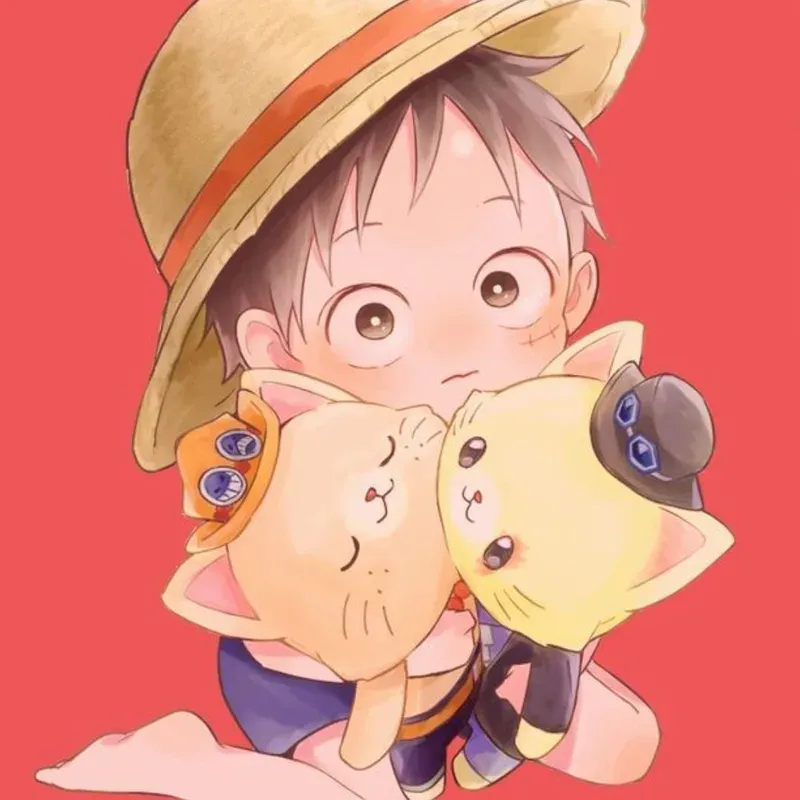 ảnh chibi luffy 7