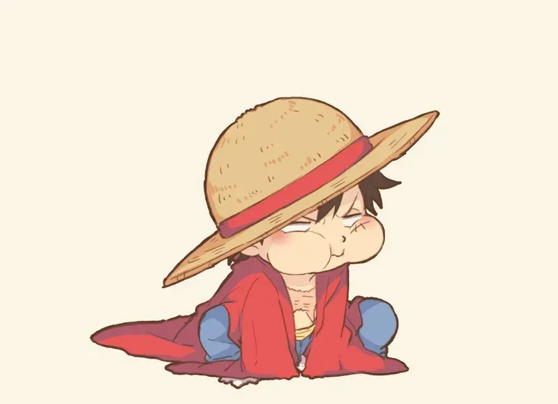 ảnh chibi luffy 8