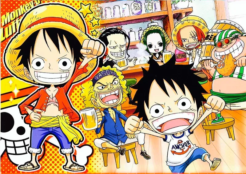 ảnh chibi luffy 11