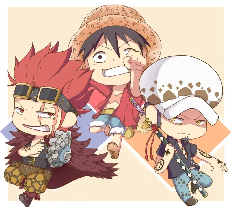 ảnh chibi luffy 12