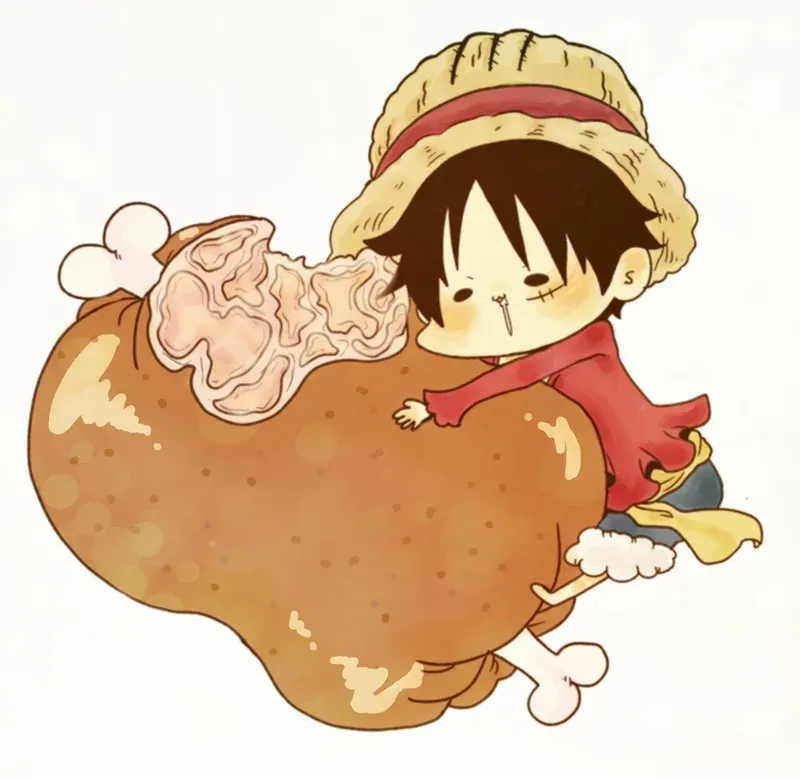 ảnh chibi luffy 20