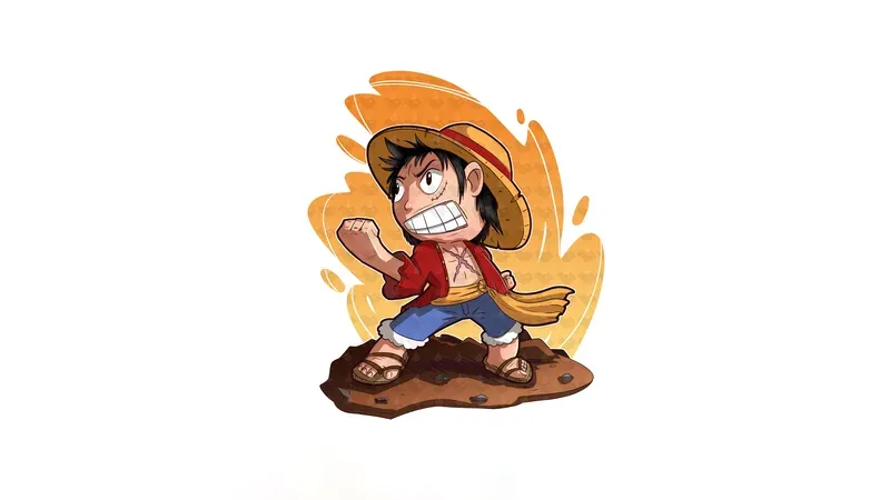 ảnh chibi luffy 25