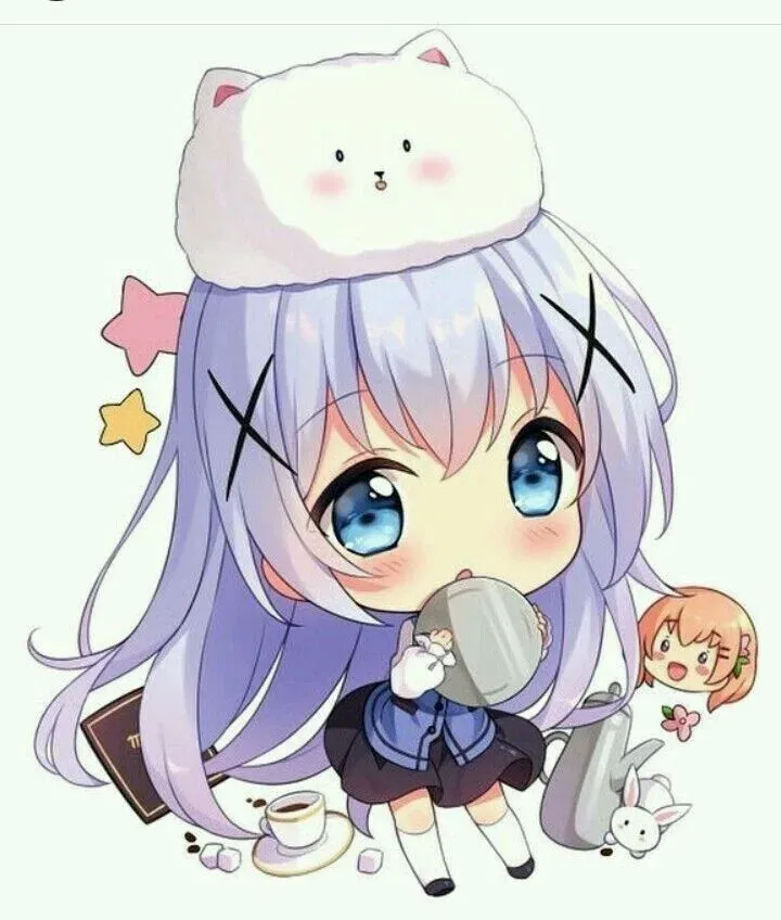 ảnh chibi buồn nữ 15