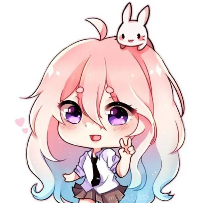 ảnh chibi nữ cute 4