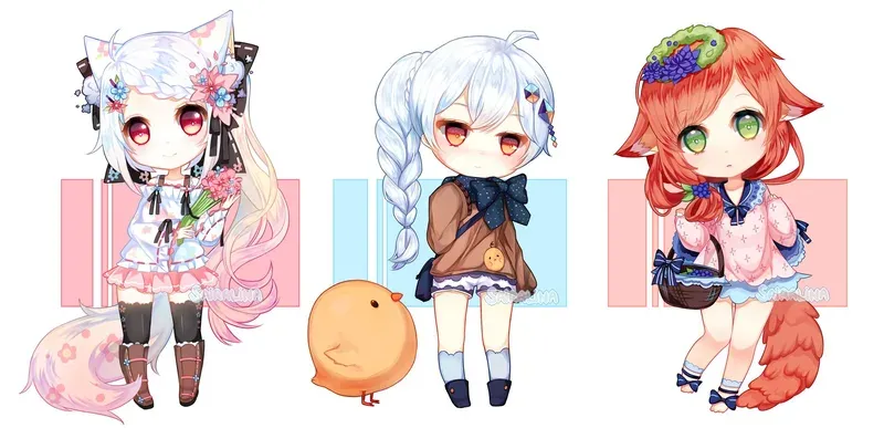 ảnh chibi nữ cute 8