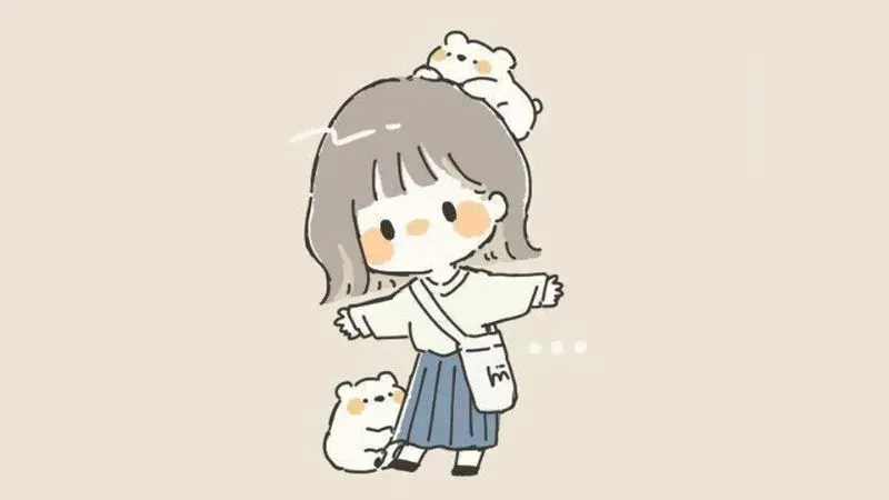 ảnh chibi nữ cute 23