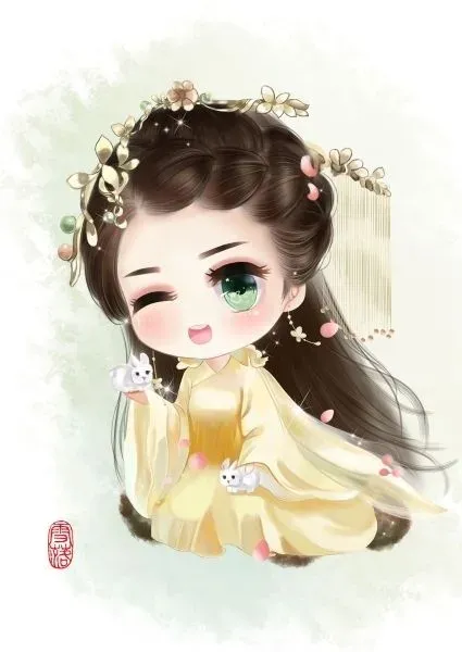 ảnh chibi nữ cute 32