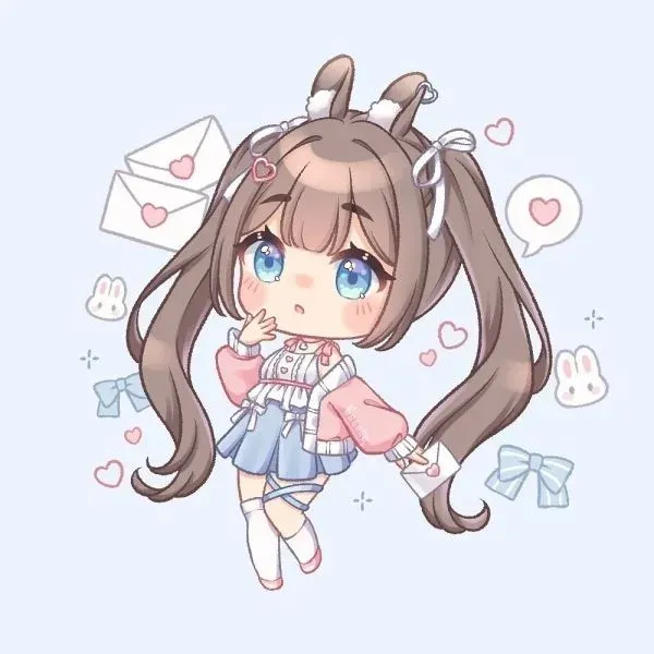 ảnh chibi nữ cute 39