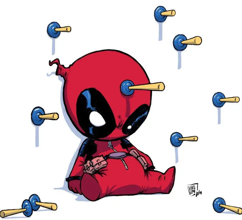 ảnh Deadpool Chibi 3