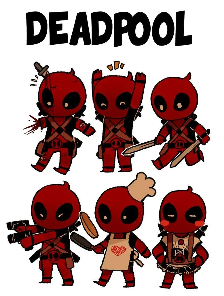 ảnh Deadpool Chibi 7