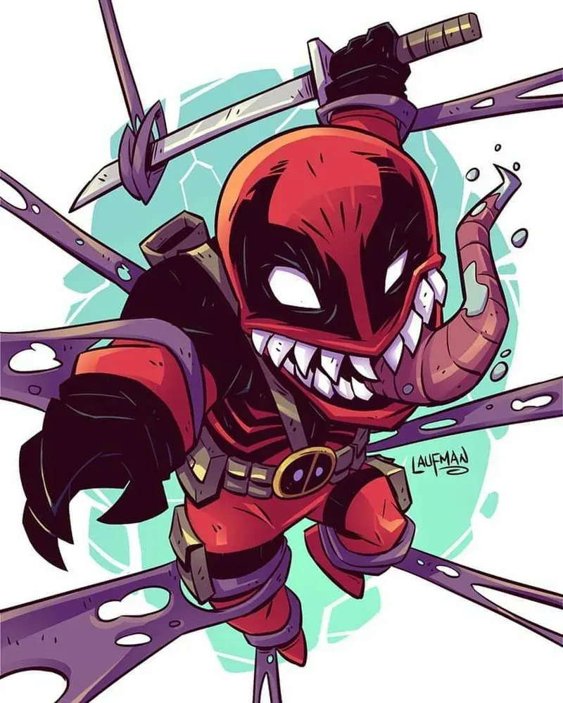 ảnh Deadpool Chibi 13