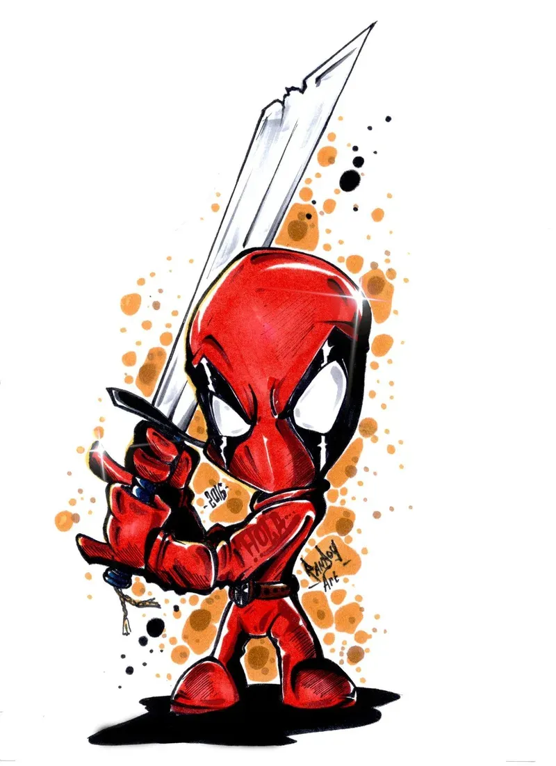 ảnh Deadpool Chibi 16