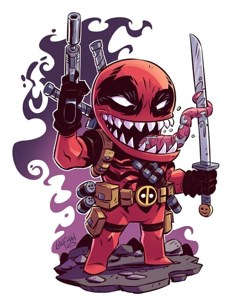 ảnh Deadpool Chibi 23