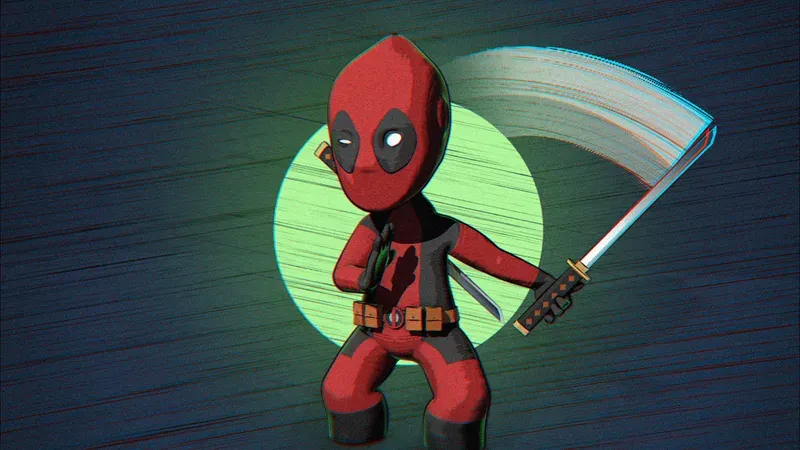 ảnh Deadpool Chibi 24