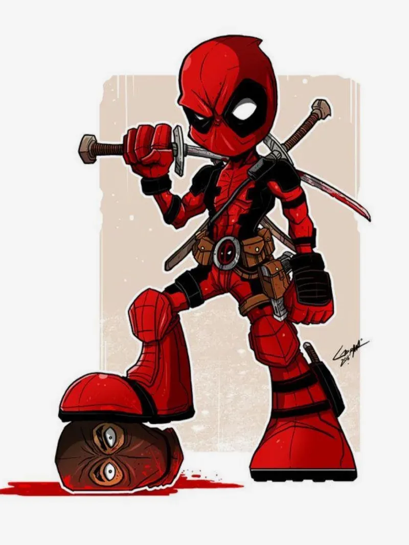 ảnh Deadpool Chibi 28