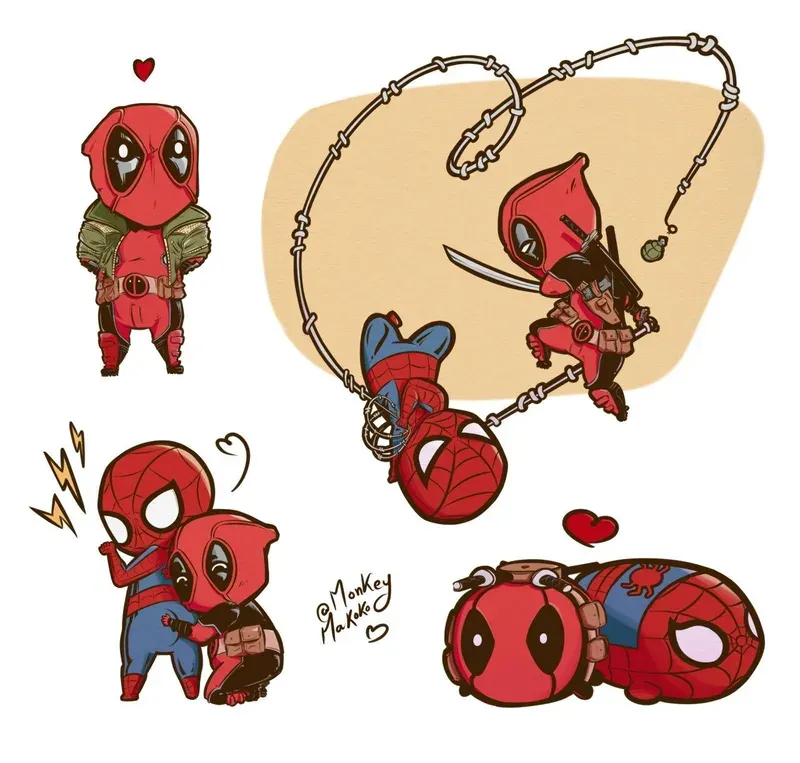 ảnh Deadpool Chibi 29