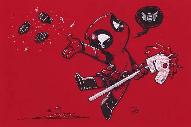 ảnh Deadpool Chibi 52