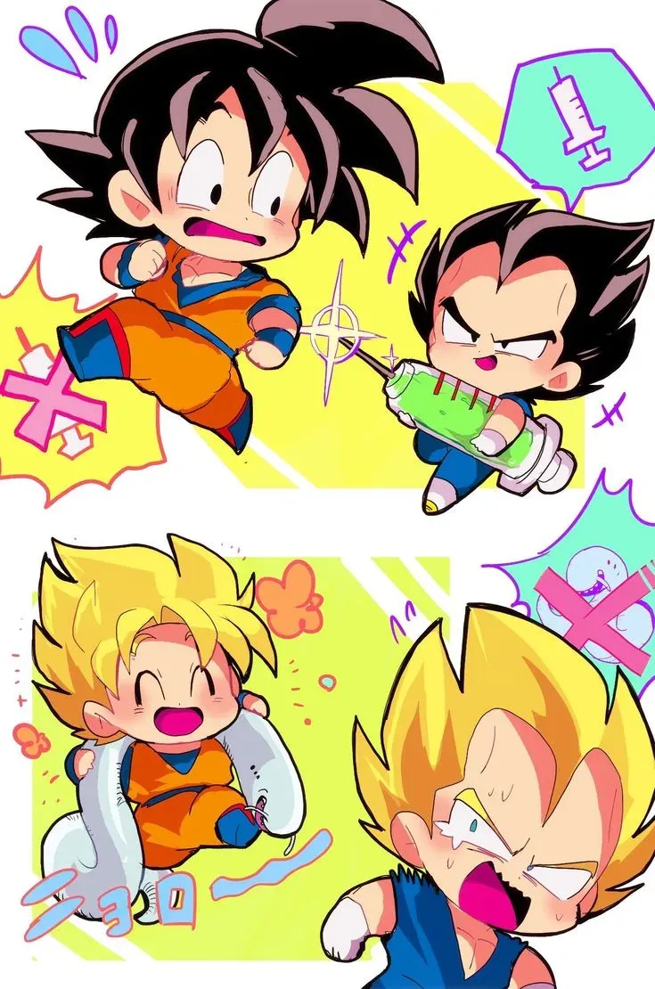 ảnh goku chibi 17