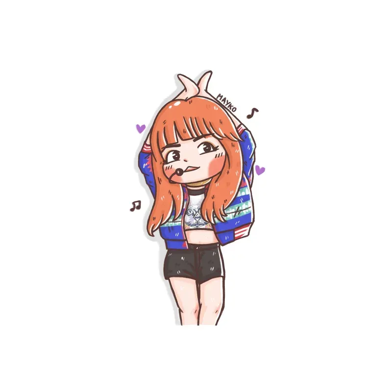 ảnh lisa chibi 2