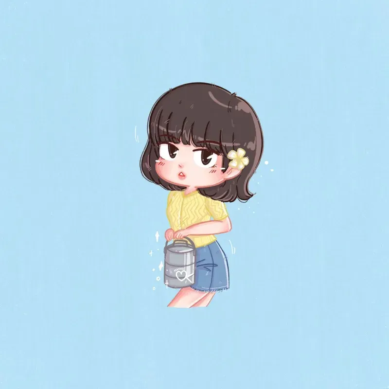 ảnh lisa chibi 3