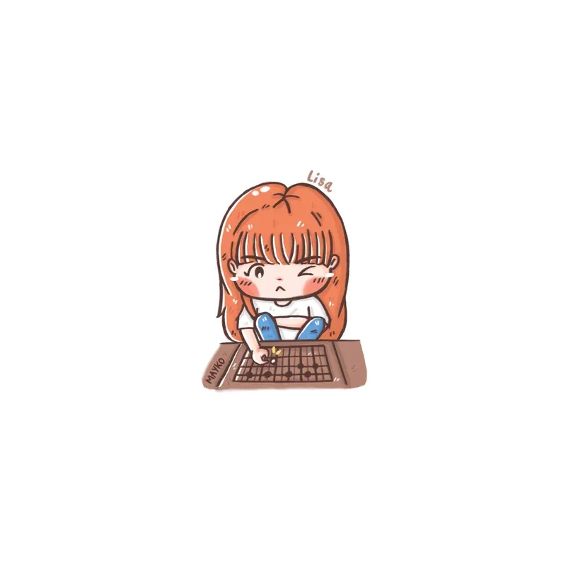 ảnh lisa chibi 6