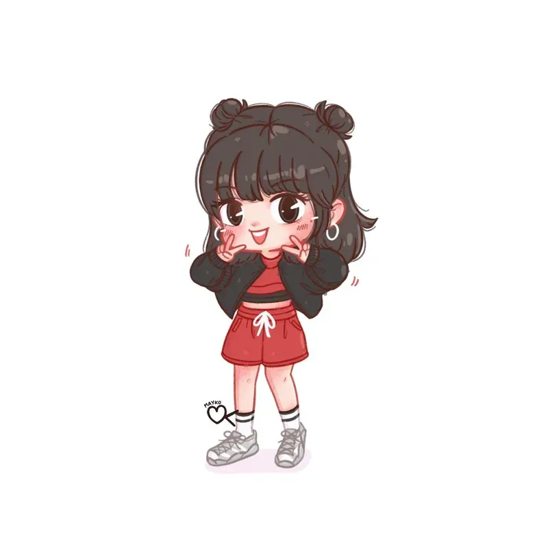 ảnh lisa chibi 10