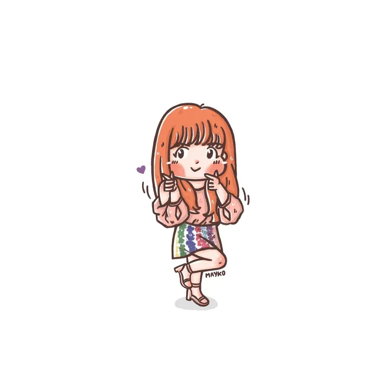 ảnh lisa chibi 12