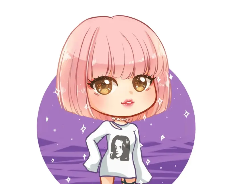 ảnh lisa chibi 21