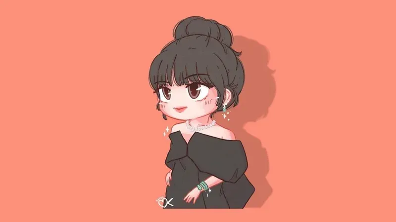 ảnh lisa chibi 30