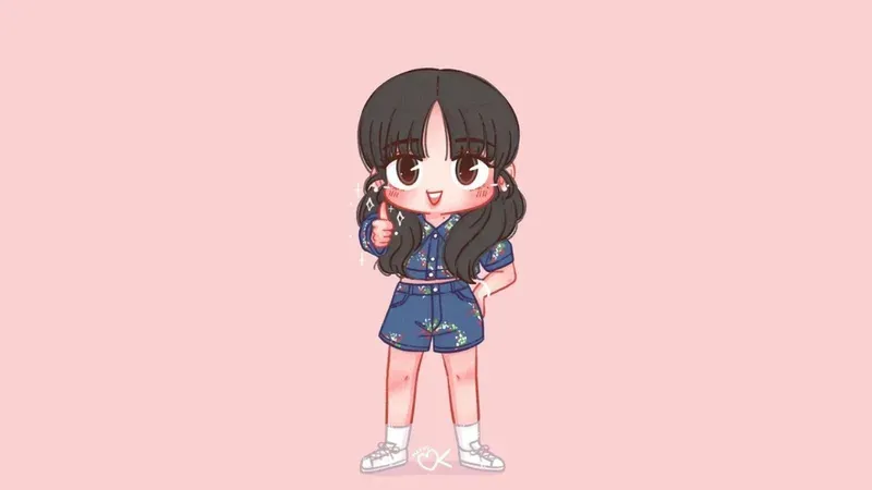 ảnh lisa chibi 32