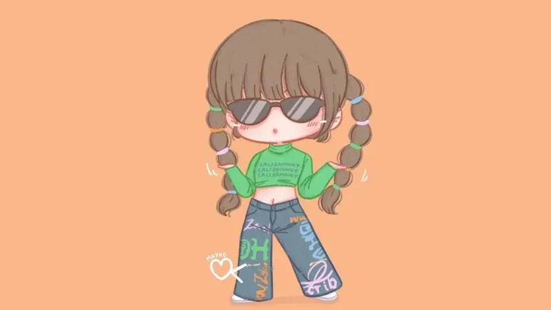 ảnh lisa chibi 40