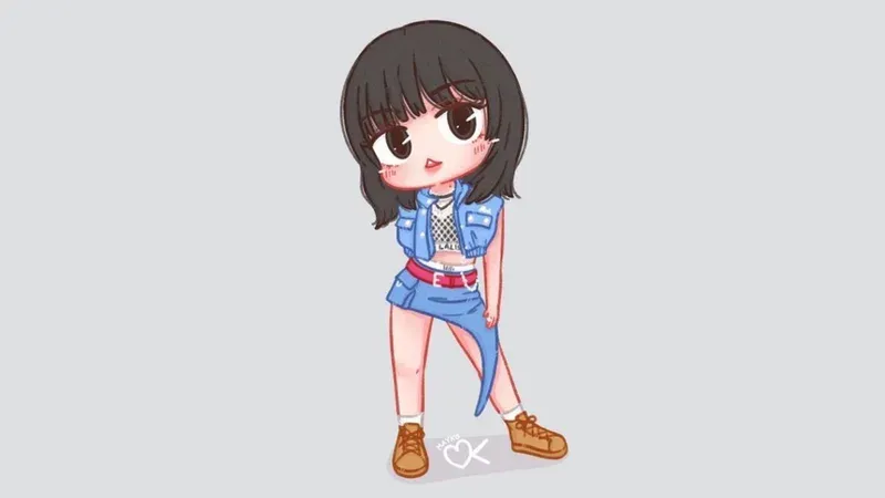 ảnh lisa chibi 42