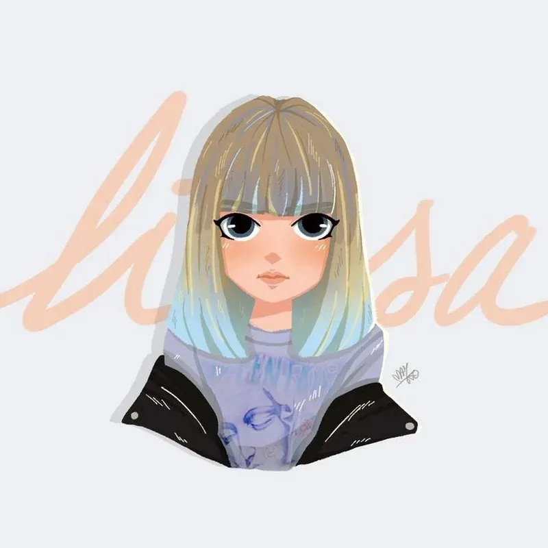 ảnh lisa chibi 60