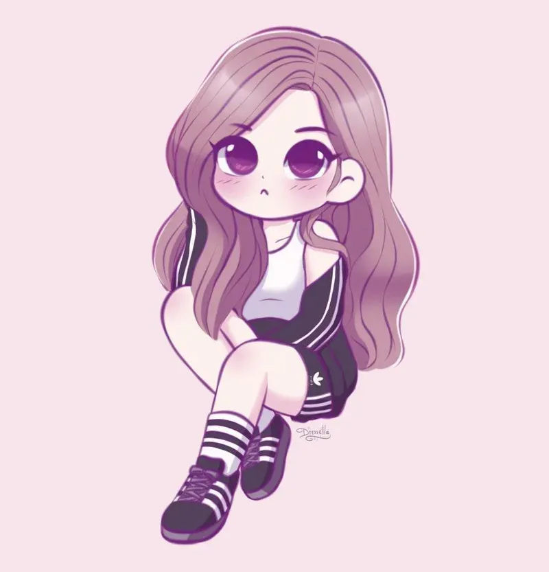 ảnh Rosé chibi 6