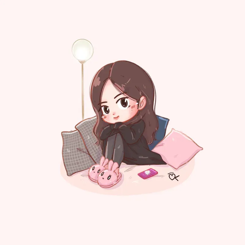 ảnh Rosé chibi 11