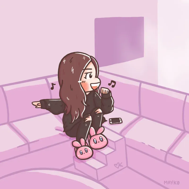 ảnh Rosé chibi 15