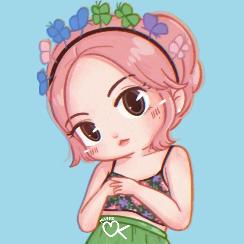 ảnh Rosé chibi 26