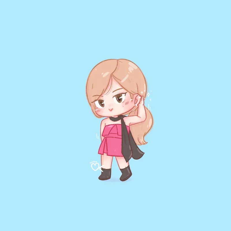 ảnh Rosé chibi 30