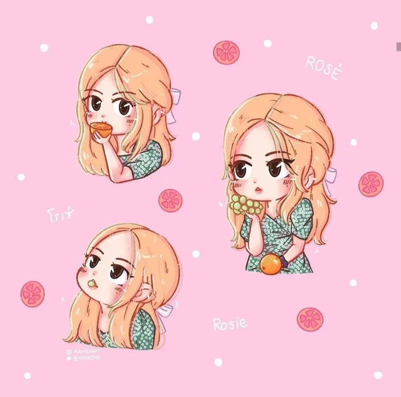 ảnh Rosé chibi 38