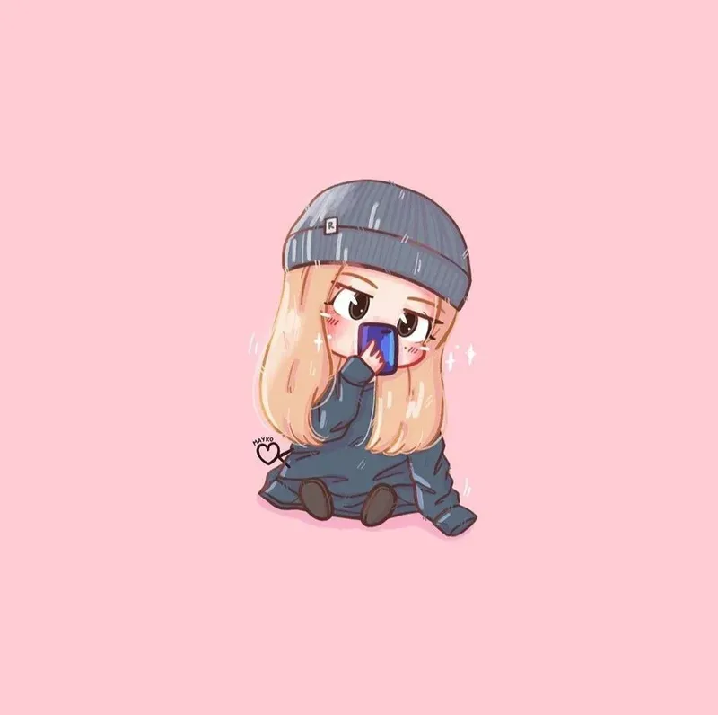 ảnh Rosé chibi 39