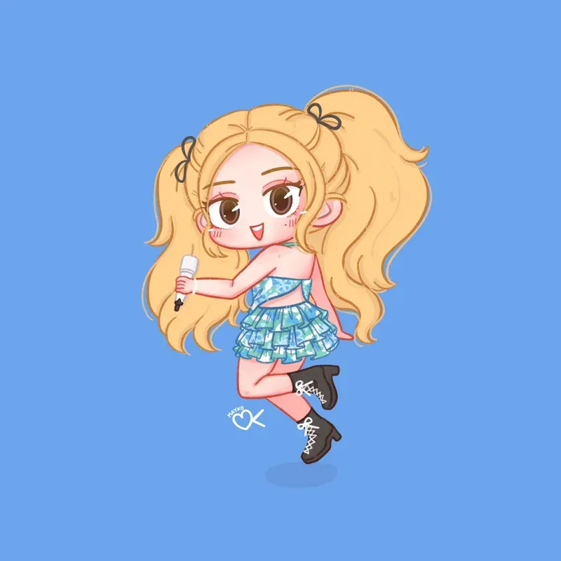 ảnh Rosé chibi 49