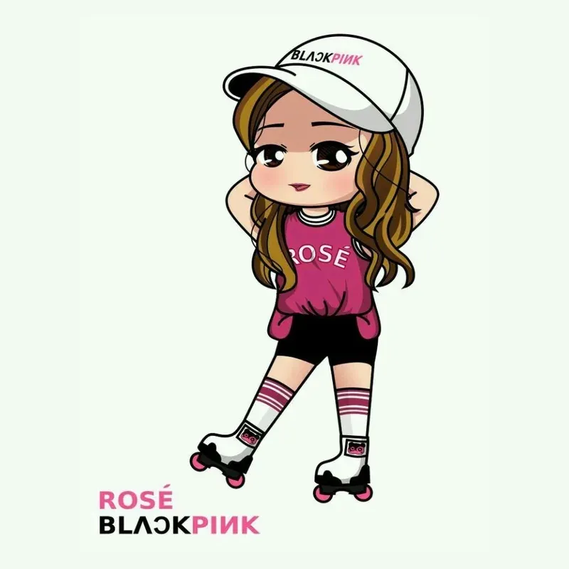 ảnh Rosé chibi 54