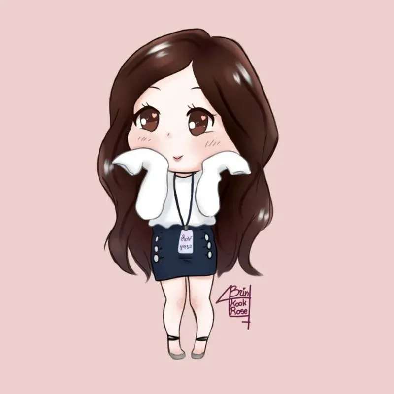 ảnh Rosé chibi 61