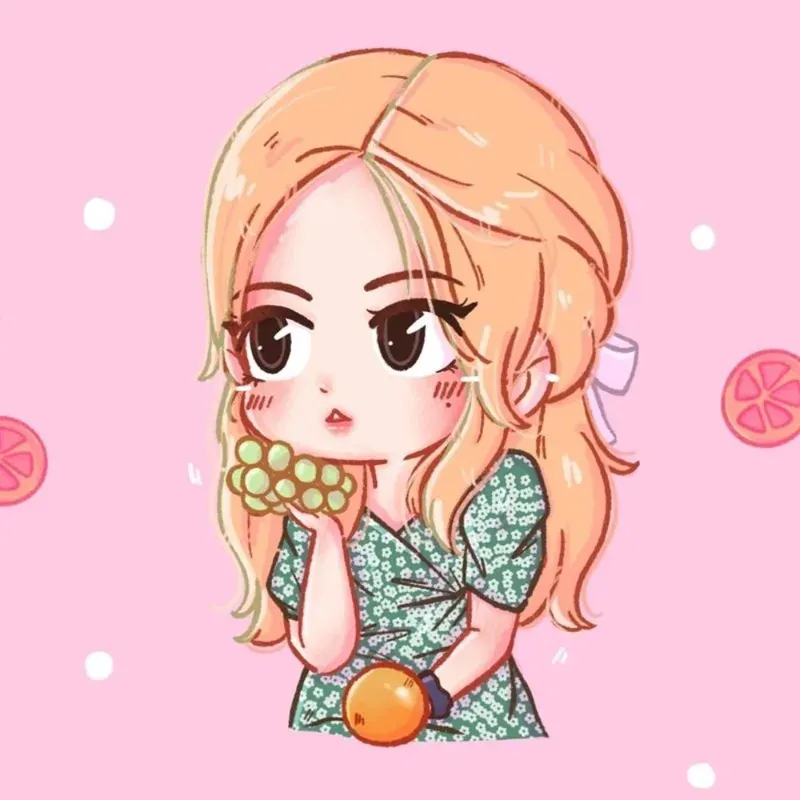 ảnh Rosé chibi 64