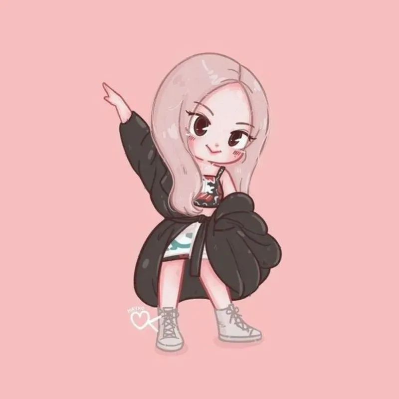 ảnh Rosé chibi 66