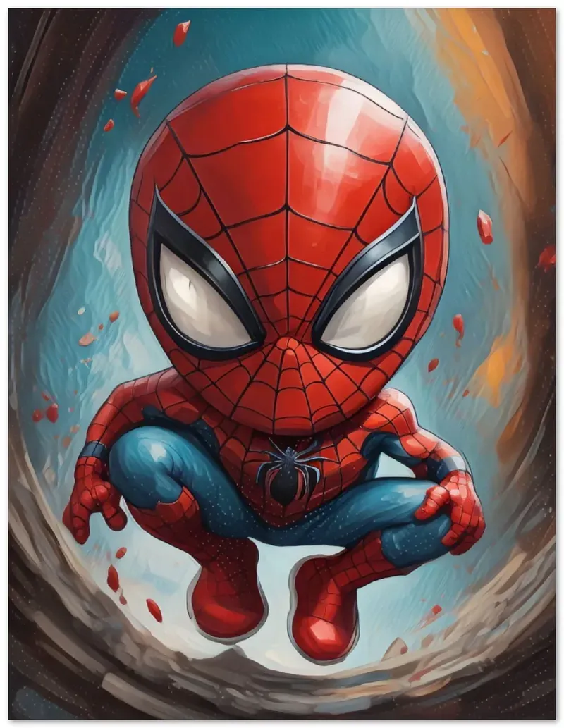 ảnh Spiderman Chibi 1